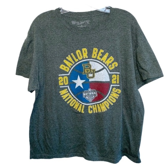 Baylor Bears National Champions Basketball 2021 Green Large - Picture 1 of 6